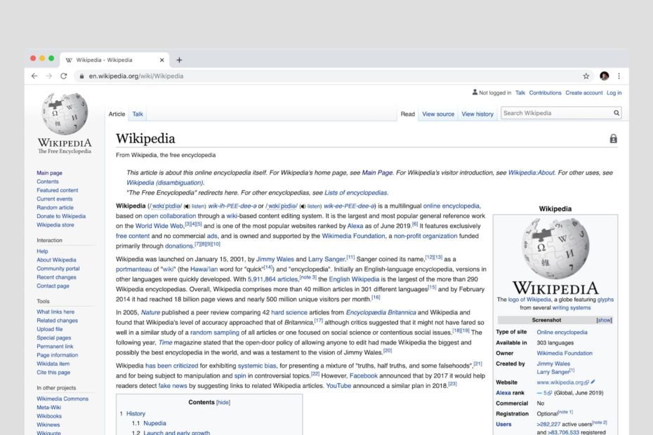 Wikipedia backlinks